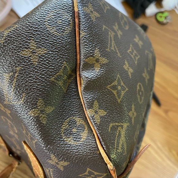 Vintage 1993 authentic Louis Vuitton brown monogram speedy 25 bag - Picture 8 of 16
